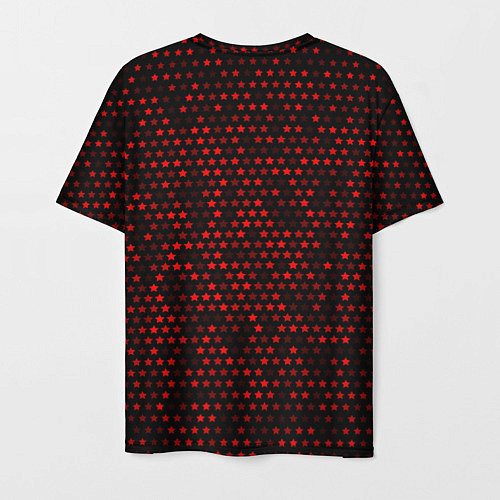 Мужская футболка Баста Звезды / 3D-принт – фото 2
