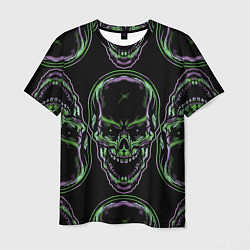 Футболка мужская Skulls vanguard pattern 2077, цвет: 3D-принт