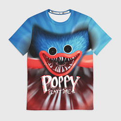 Футболка мужская ХАГИ ВАГИ, Я ТЕБЯ ПОЙМАЛ POPPY PLAYTIME ИГРА, цвет: 3D-принт