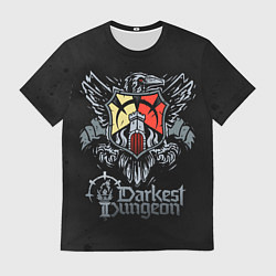 Мужская футболка Darkest Dungeon герб