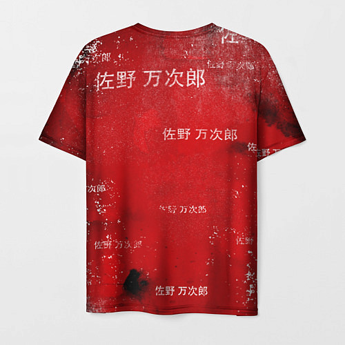 Мужская футболка МАЙКИ МАНДЗИРО ТОСВА RED / 3D-принт – фото 2