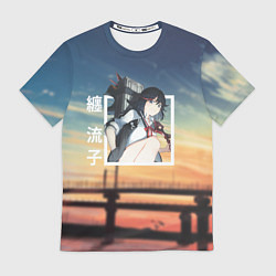 Мужская футболка Убей или умри Kill la Kill, Рюко Матой