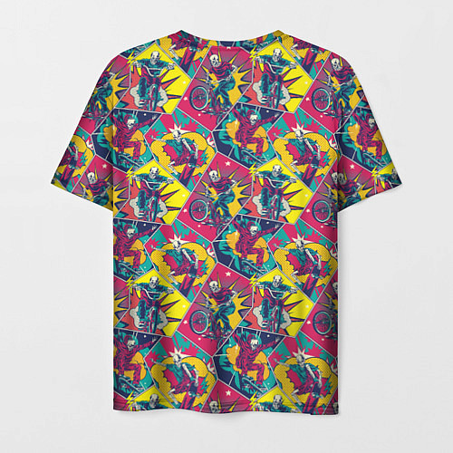 Мужская футболка Езда на Велосипеде BMX и Скейтборде / 3D-принт – фото 2