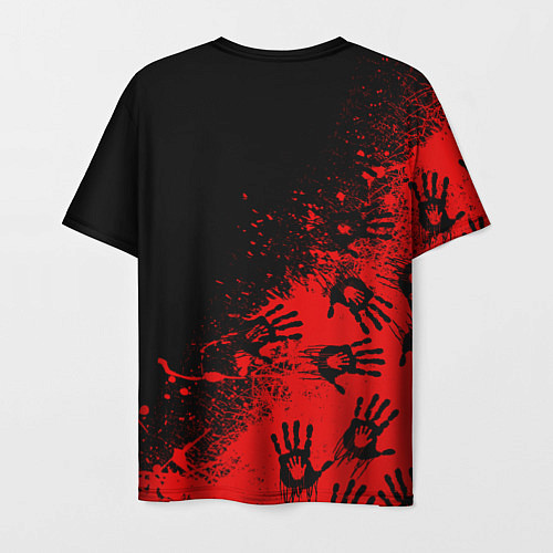 Мужская футболка Death Stranding Отпечаток рук паттерн / 3D-принт – фото 2
