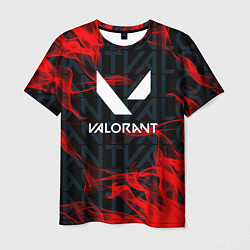 Футболка мужская Valorant Fire, цвет: 3D-принт
