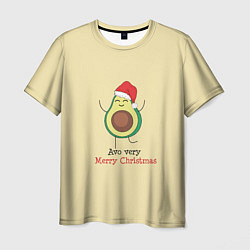 Футболка мужская Avo Merry Christmas, цвет: 3D-принт