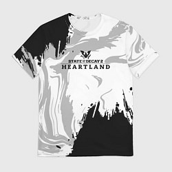 Футболка мужская State of Decay разводы, цвет: 3D-принт