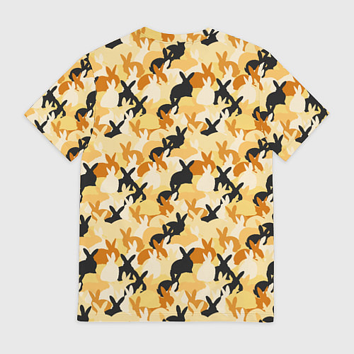 Мужская футболка Зайчата / 3D-принт – фото 2