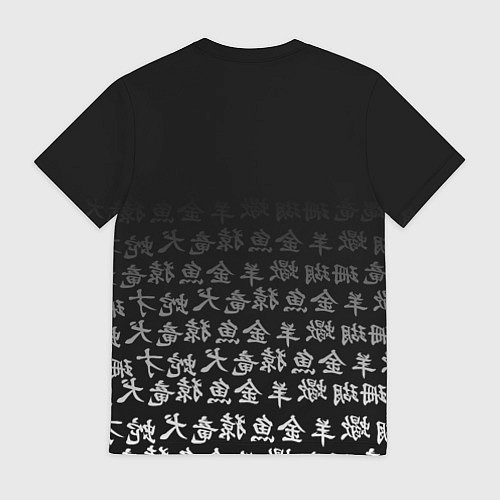 Мужская футболка MICKEY TOKYO REVENGERS ЧЁРНО БЕЛЫЙ / 3D-принт – фото 2