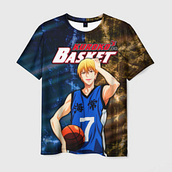 Футболка мужская Kuroko no Basuke, Рёта Кисе Kise Ryota, цвет: 3D-принт