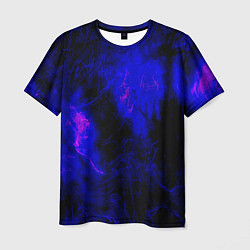 Футболка мужская Purple Tie-Dye, цвет: 3D-принт