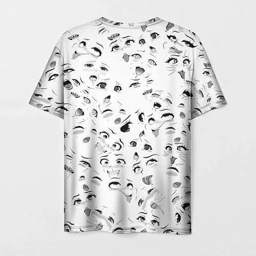 Мужская футболка Ахегао без границ / 3D-принт – фото 2