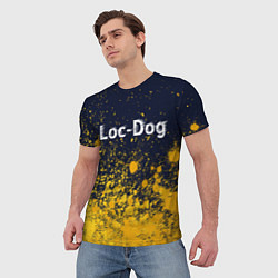 Футболка мужская Loc-Dog Арт, цвет: 3D-принт — фото 2