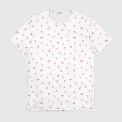 Мужская футболка Зимний спортивный принт