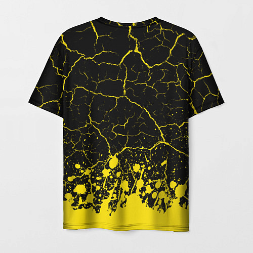 Мужская футболка BORUSSIA Брызги / 3D-принт – фото 2