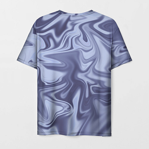 Мужская футболка Crystal Abstract Blue / 3D-принт – фото 2