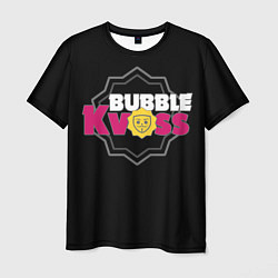 Футболка мужская Bubble Kvass - emblem, цвет: 3D-принт