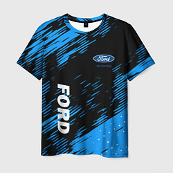 Футболка мужская Форд , Ford, цвет: 3D-принт