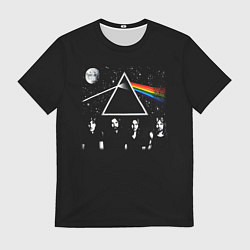 Футболка мужская PINK FLOYD LOGO ПИНК ФЛОЙД НЕБО, цвет: 3D-принт