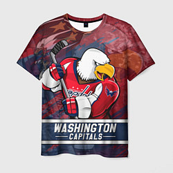 Футболка мужская Вашингтон Кэпиталз Washington Capitals, цвет: 3D-принт