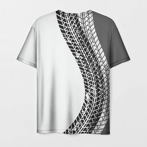 Мужская футболка Mercedes-Benz дрифт / 3D-принт – фото 2
