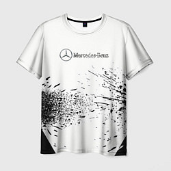 Футболка мужская Mercedes-Benz - Брызги, цвет: 3D-принт