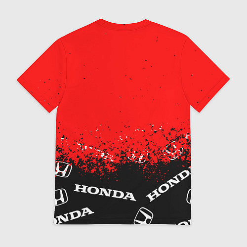 Мужская футболка Honda sport брызги / 3D-принт – фото 2