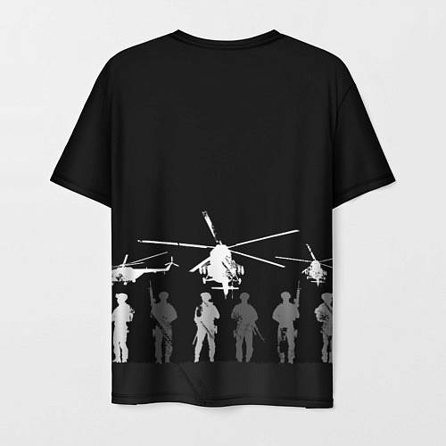 Мужская футболка Combat / 3D-принт – фото 2