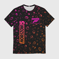 Футболка мужская ФОРЗА ХОРАЗЙЕН 5 - Капли, цвет: 3D-принт