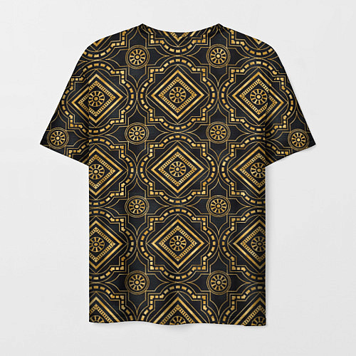 Мужская футболка Versace classic pattern / 3D-принт – фото 2