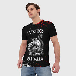Футболка мужская Викинги: Вальхалла Vikings: Valhalla, цвет: 3D-принт — фото 2