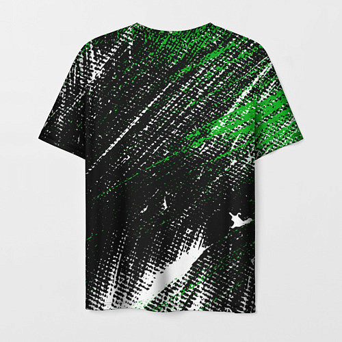Мужская футболка Skoda: Потёртости / 3D-принт – фото 2