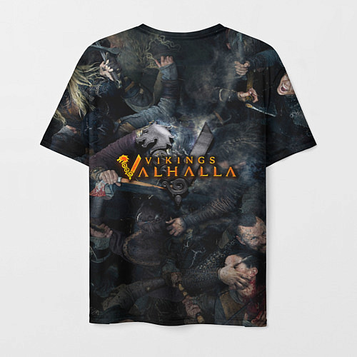 Мужская футболка В пылу битвы: Викинги: Вальхалла / 3D-принт – фото 2