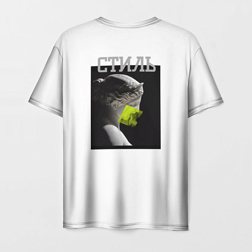 Мужская футболка Афродита коллаж / 3D-принт – фото 2