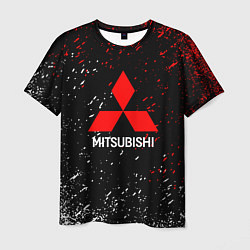 Футболка мужская Mitsubishi Logo auto, цвет: 3D-принт