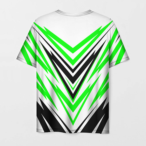 Мужская футболка Абстрактная симметрия / 3D-принт – фото 2