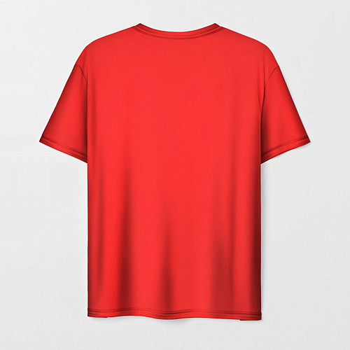 Мужская футболка Кит с сердечком / 3D-принт – фото 2