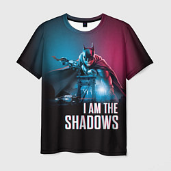 Футболка мужская I am the shadows, цвет: 3D-принт
