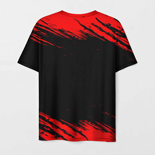 Мужская футболка MINECRAFT - Красный Крипер / 3D-принт – фото 2