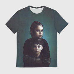 Футболка мужская Амиция и Гуго, цвет: 3D-принт