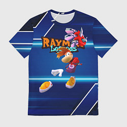Футболка мужская Rayman Legends Blue, цвет: 3D-принт