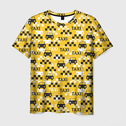 Мужская футболка Такси Taxi