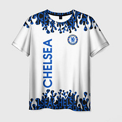 Футболка мужская Chelsea челси спорт, цвет: 3D-принт