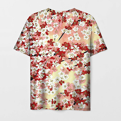 Мужская футболка Цветущая весна / 3D-принт – фото 2