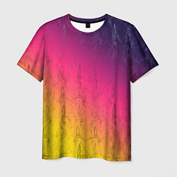 Мужская футболка Паттерн с воздушной гимнастикой