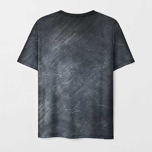 Мужская футболка Металлические пластины VOLVO / 3D-принт – фото 2