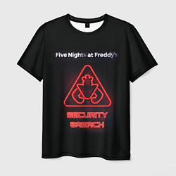 Футболка мужская Five Nights at Freddys: Security Breach logo, цвет: 3D-принт