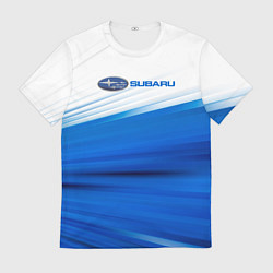 Футболка мужская Subaru субару sport, цвет: 3D-принт