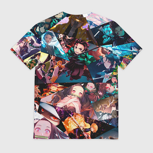 Мужская футболка Kimetsu no aiba Все персонажи / 3D-принт – фото 2