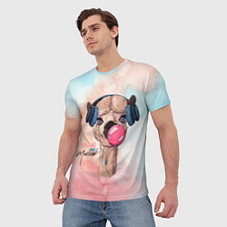 Футболка мужская Young musical, цвет: 3D-принт — фото 2